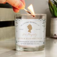 Personalised Queens Commemorative Small Candle Jar Extra Image 2 Preview